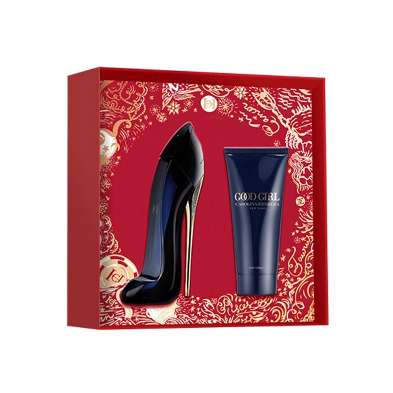 Carolina Herrera Good Girl Women's Perfume Gift Set - 2.7 oz Eau de Parfum & 3.4 oz Body Lotion - Luxury Fragrance for Women, Date Night & Special Occasions