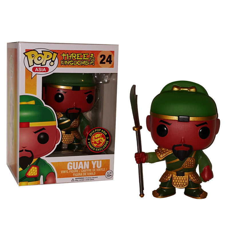 Exclusive Asia Pop! Vinyl Figure - Guan Yu from Three Kingdoms | Collectible Anime Statue for Display & Gift Giving