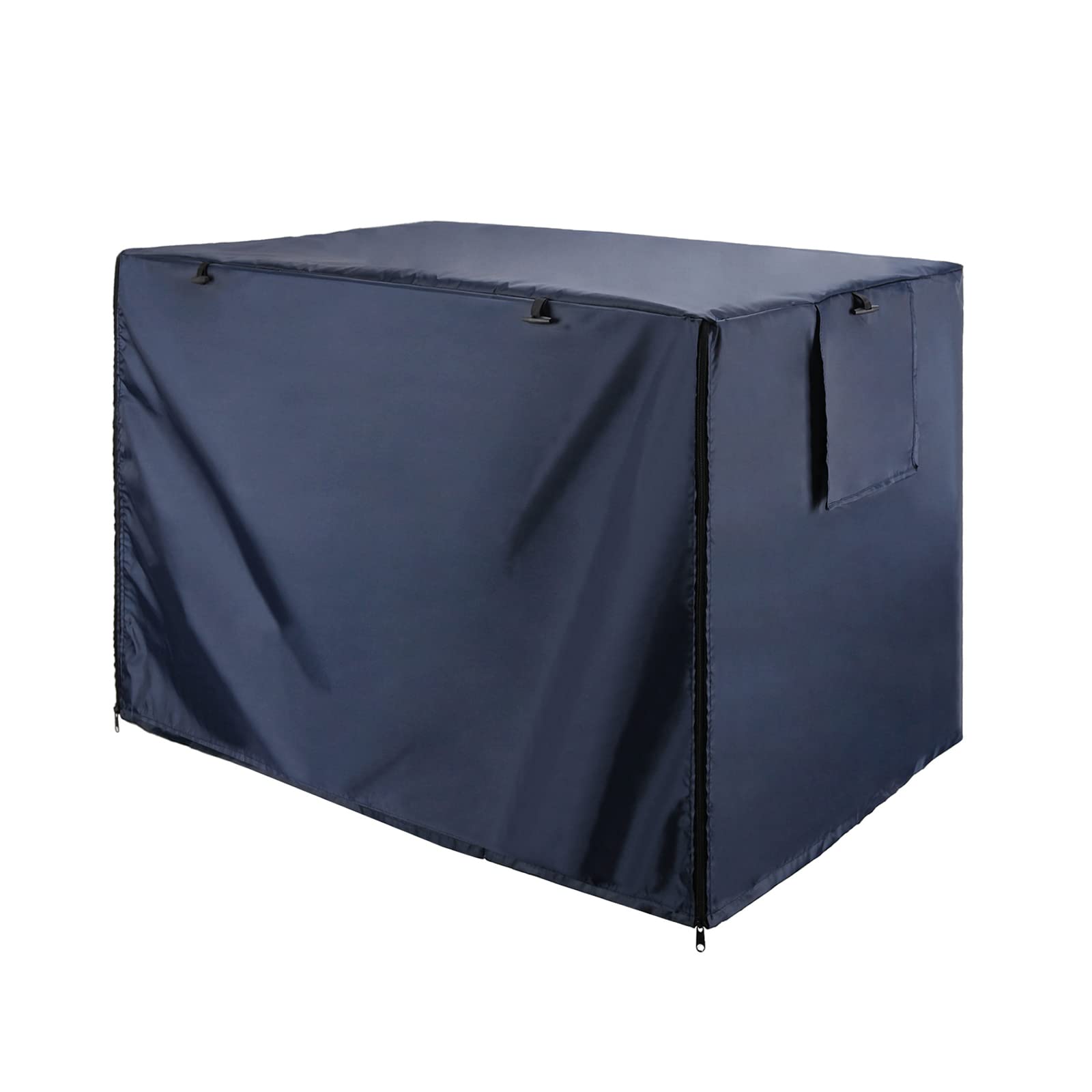 Senmortar Double Door Dog Crate Cover - Waterproof 420D Polyester Wire Cage Cover for Pets, Durable & Lightweight, Dark Blue 36 Inch - Perfect for Indoor/Outdoor Use, Travel & Kennel Protection