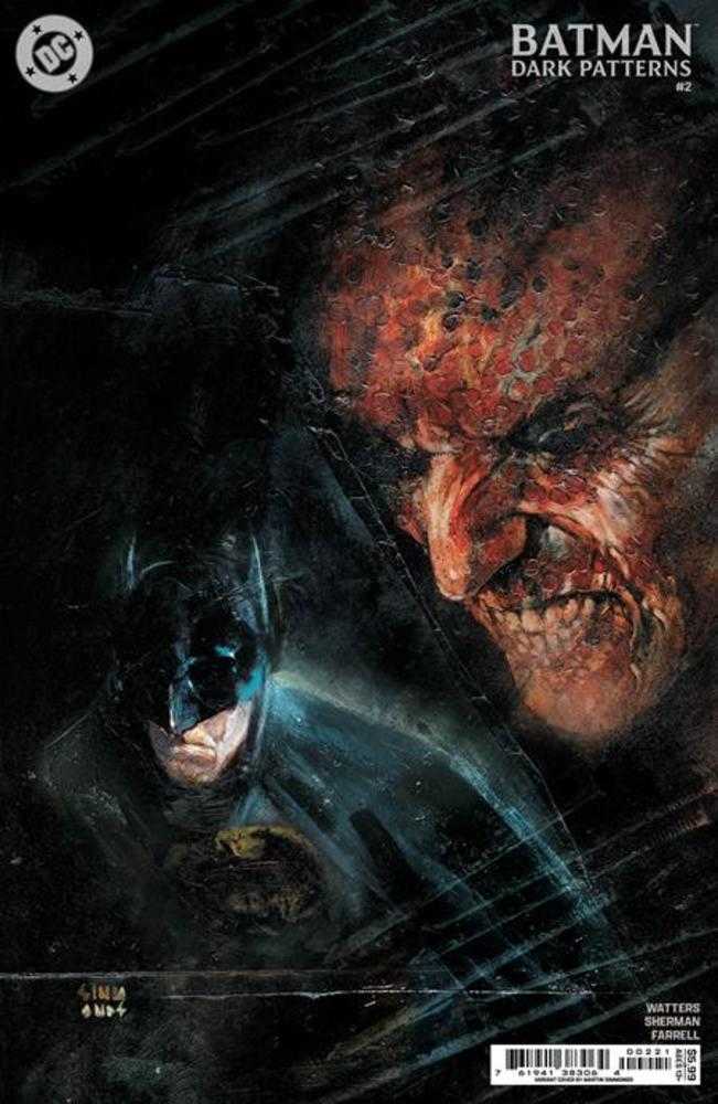 Batman Dark Patterns #2 (Of 12) Cover B Martin Simmonds Variant - Premium Card Stock Comic Book for Collectors & Fans - Perfect for Display, Gifts & Comic Book Collections