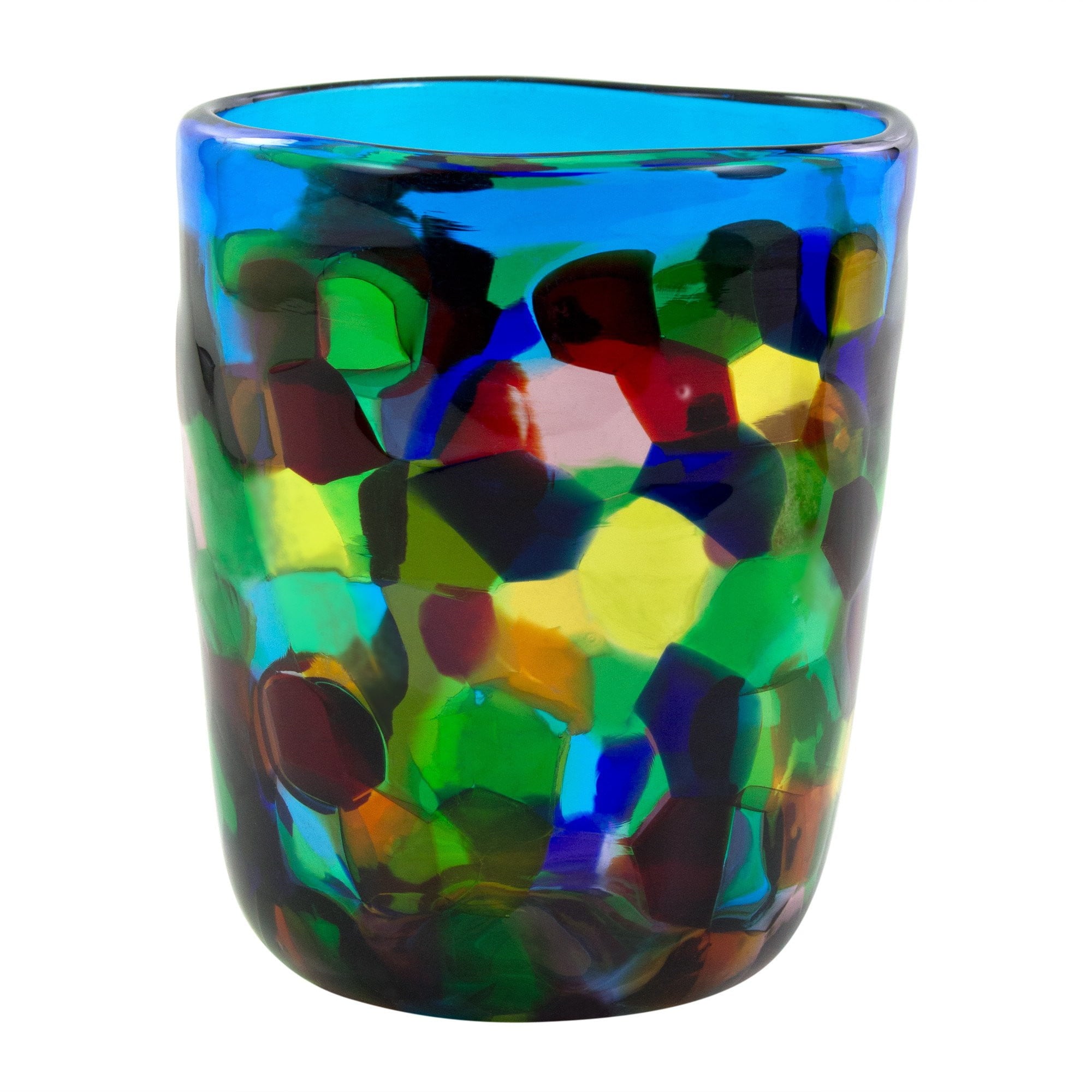PRE ORDER Set of Six Mirage Aqua Glasses - Elegant Drinking Glasses for Cocktails, Wine, and Water - Perfect for Parties, Weddings, and Home Entertaining