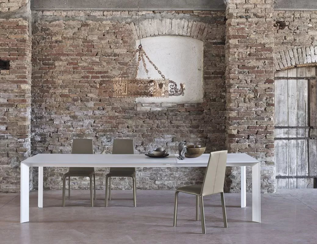 Genio Extendable Dining Table - Expandable Wooden Table for Small Spaces | Perfect for Kitchen, Dining Room & Small Apartments