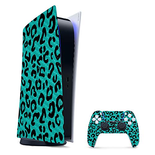 Teal Leopard