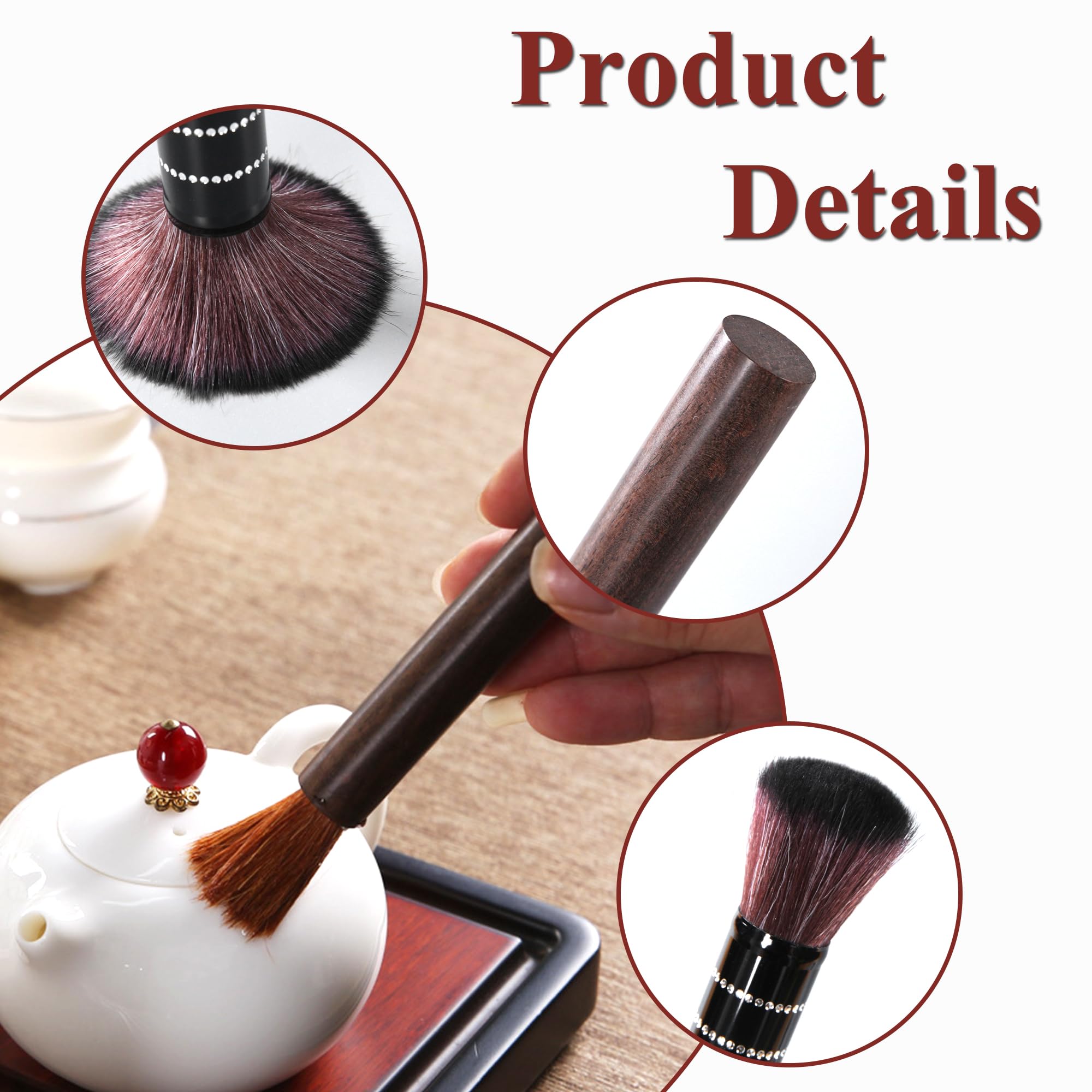 OHYER 2-Pack Coffee Machine Cleaning Brush Set - Espresso Maker & Grinder Cleaning Tool with Long Handle for Kitchen, Home & Commercial Use - Perfect for Baristas & Coffee Lovers
