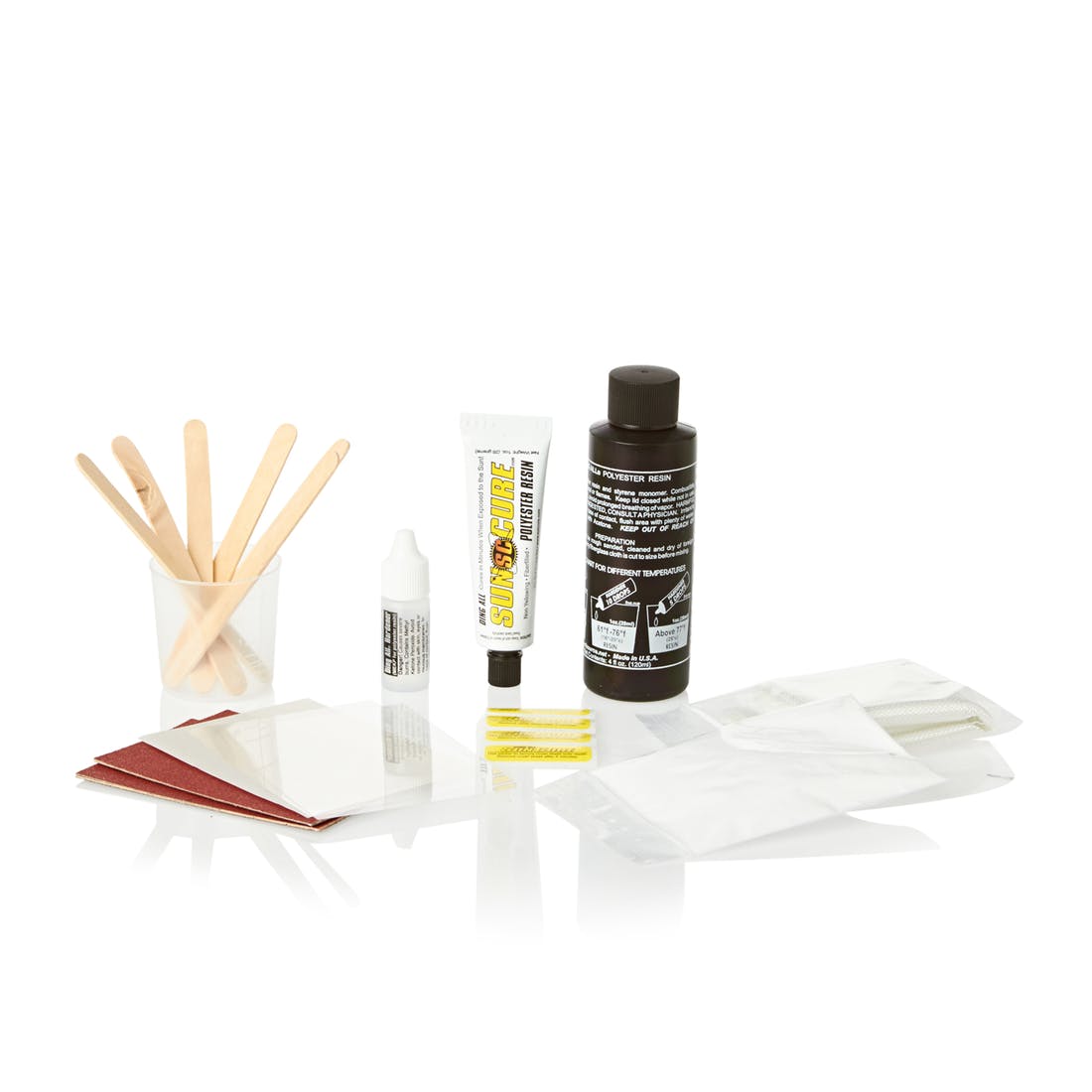 Ding All Poly SUPER Kit - Professional Ding Repair Kit for Surfboards, Boats & Cars | Easy DIY Scratch & Dent Removal for Outdoor Enthusiasts