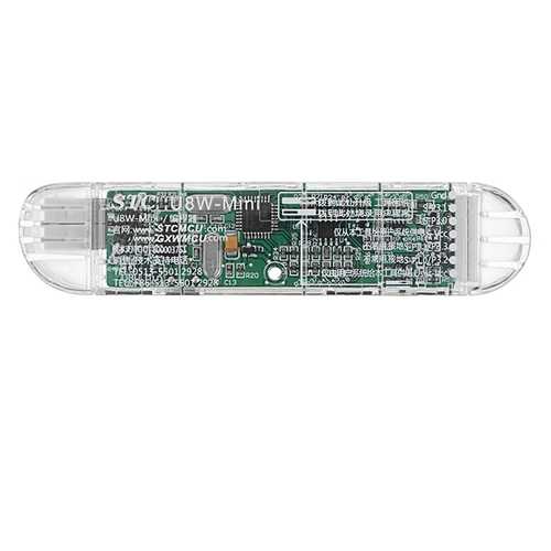 STC U8/U8W Mini Programmer - 5V/3V Offline & Online Downloader for STC Microcontrollers | Perfect for DIY Electronics & Embedded Systems Projects