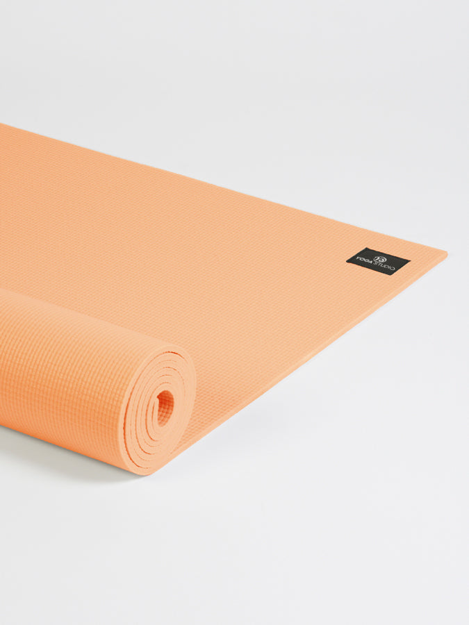 Premium Non-Slip 6mm Thick Yoga Mat for Hot Yoga & Home Workouts - Eco-Friendly TPE Exercise Mat with Carrying Strap - Ideal for Pilates, Gym & Studio Practice