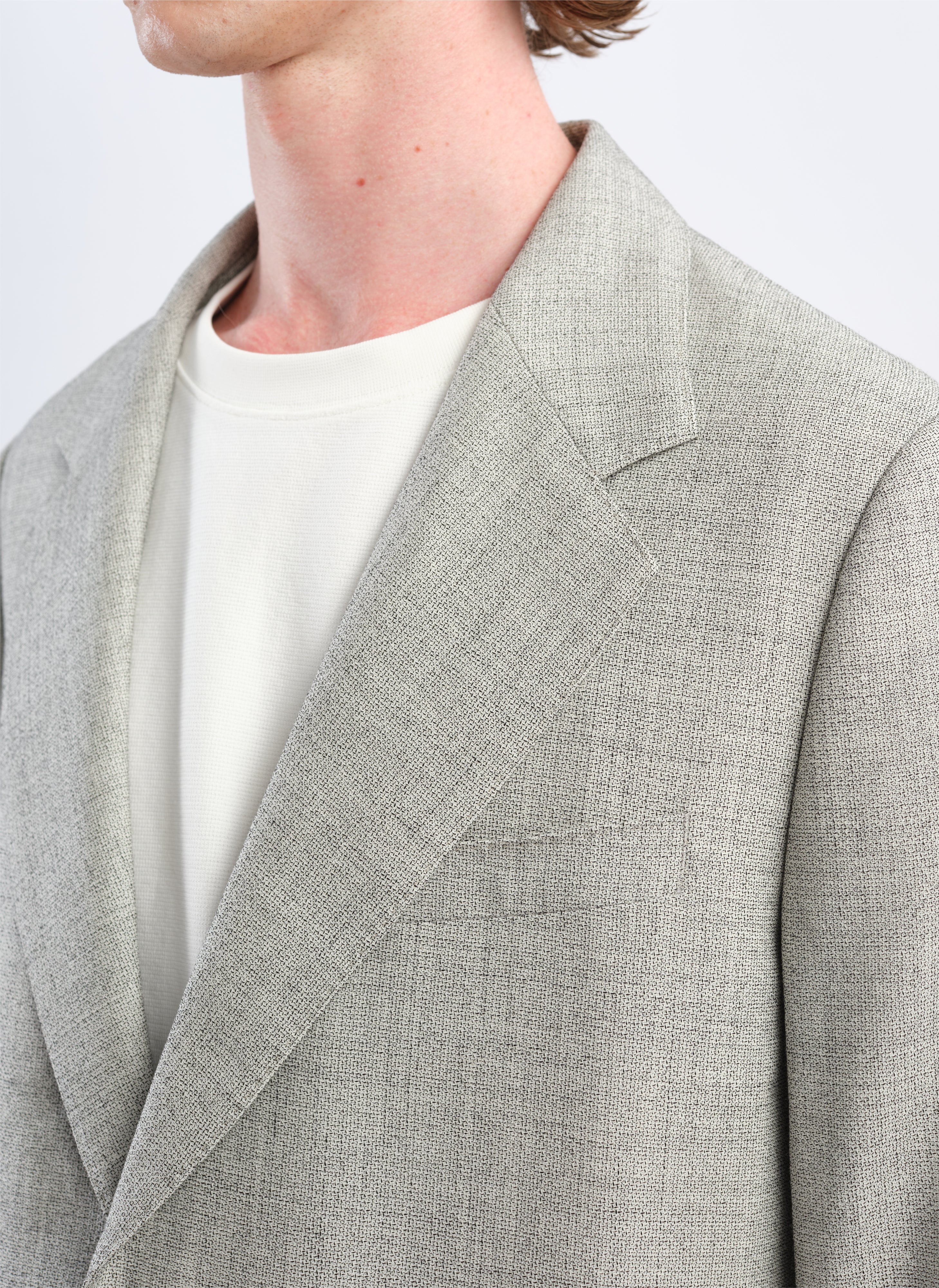 Premium Marzotto Organic Wool Single Breasted Suit Blazer for Men - Tailored Fit Business & Formal Wear - Perfect for Office, Weddings & Special Occasions