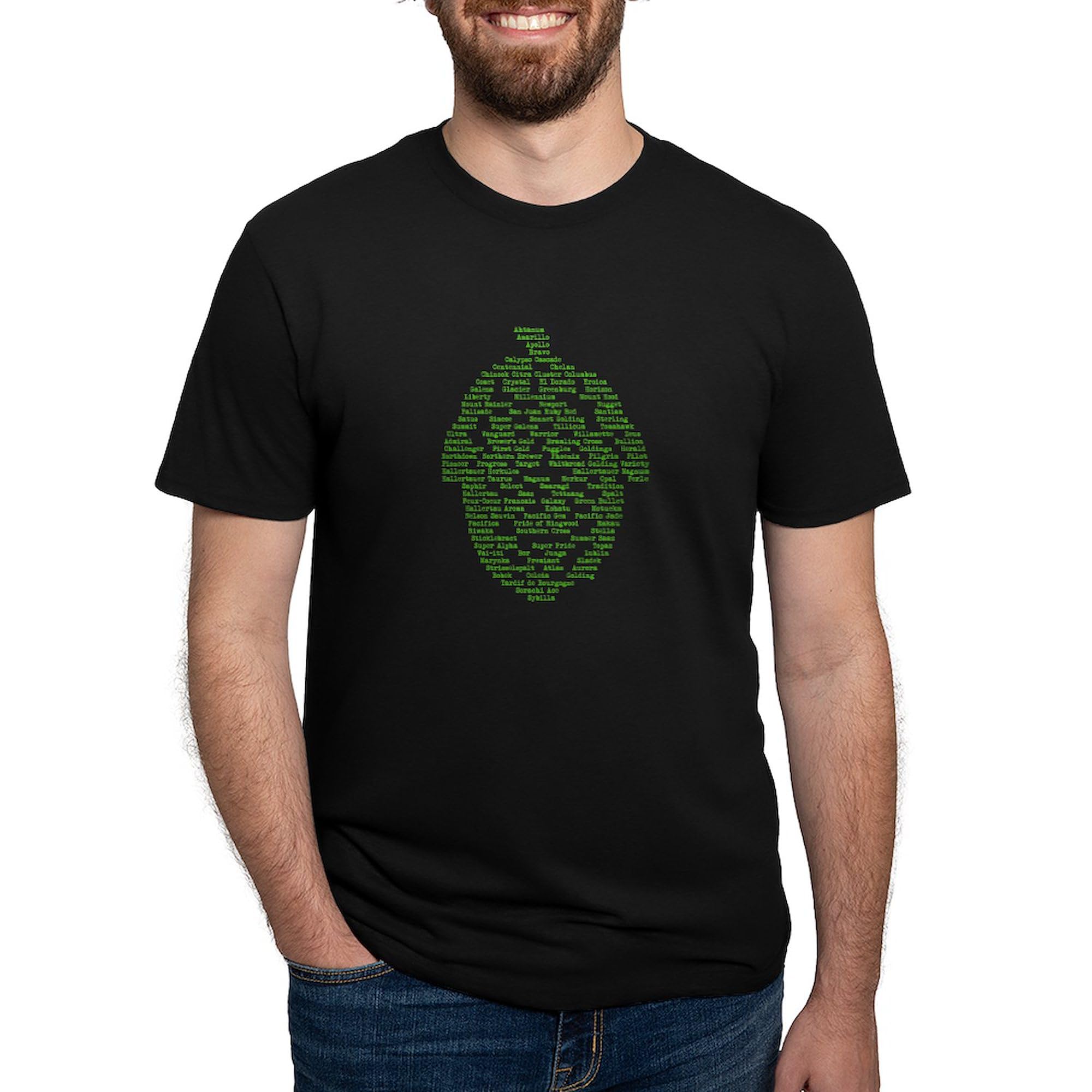 Hops of The World T-Shirt for Men - Premium Tri-Blend Comfort Fit Tee | Beer Lover Gift, Casual Wear & Festival Outfit