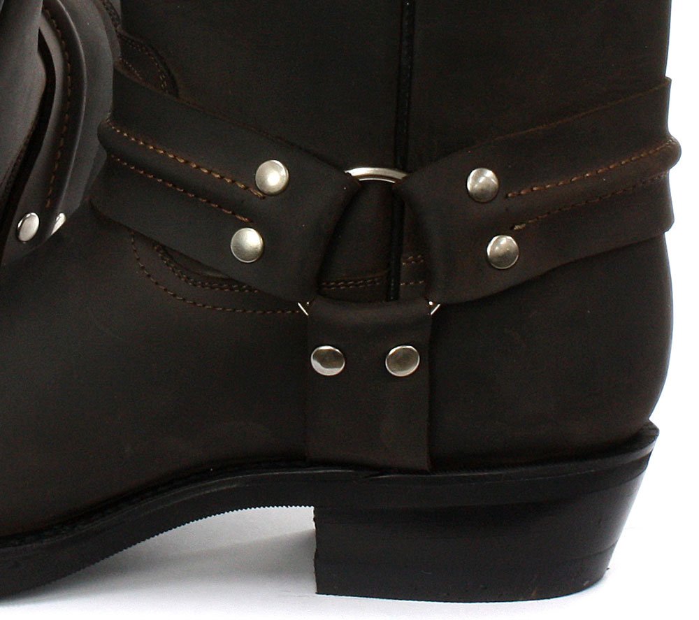 Renegade Hi Dark Brown Men's Cowboy Boots - Size 5 | Western Style Leather Boots for Men | Perfect for Rodeo, Country Music Festivals & Casual Wear