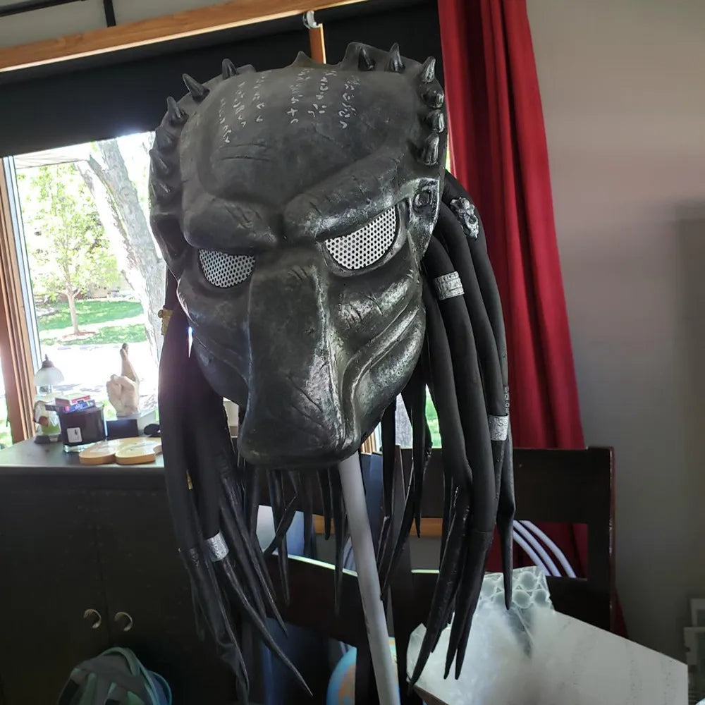 Alien vs. Predator Movie Cosplay Mask - Halloween Costume, Sci-Fi Convention, Cosplay Party Accessory