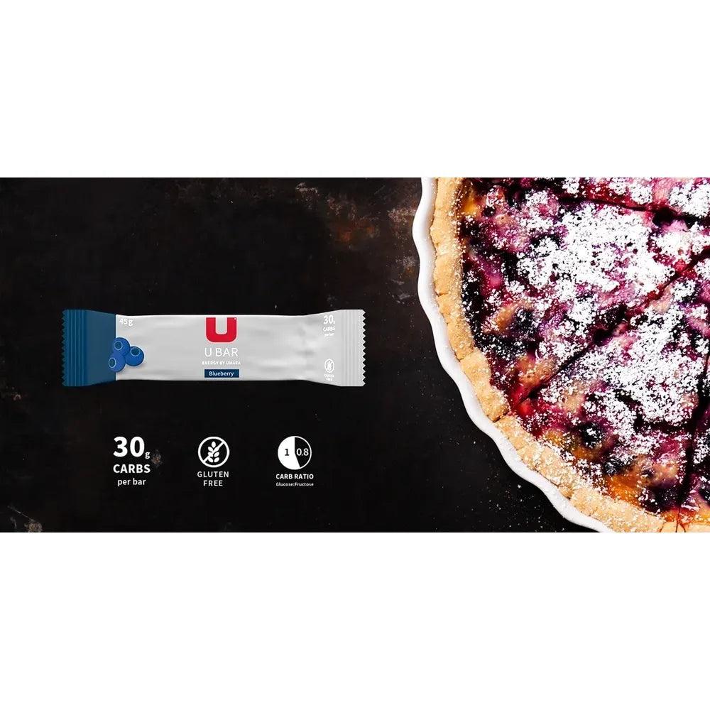 Umara Sport Gluten Free Energy Bar 45g - High Protein Snack for Athletes, Gym Workouts & Outdoor Activities