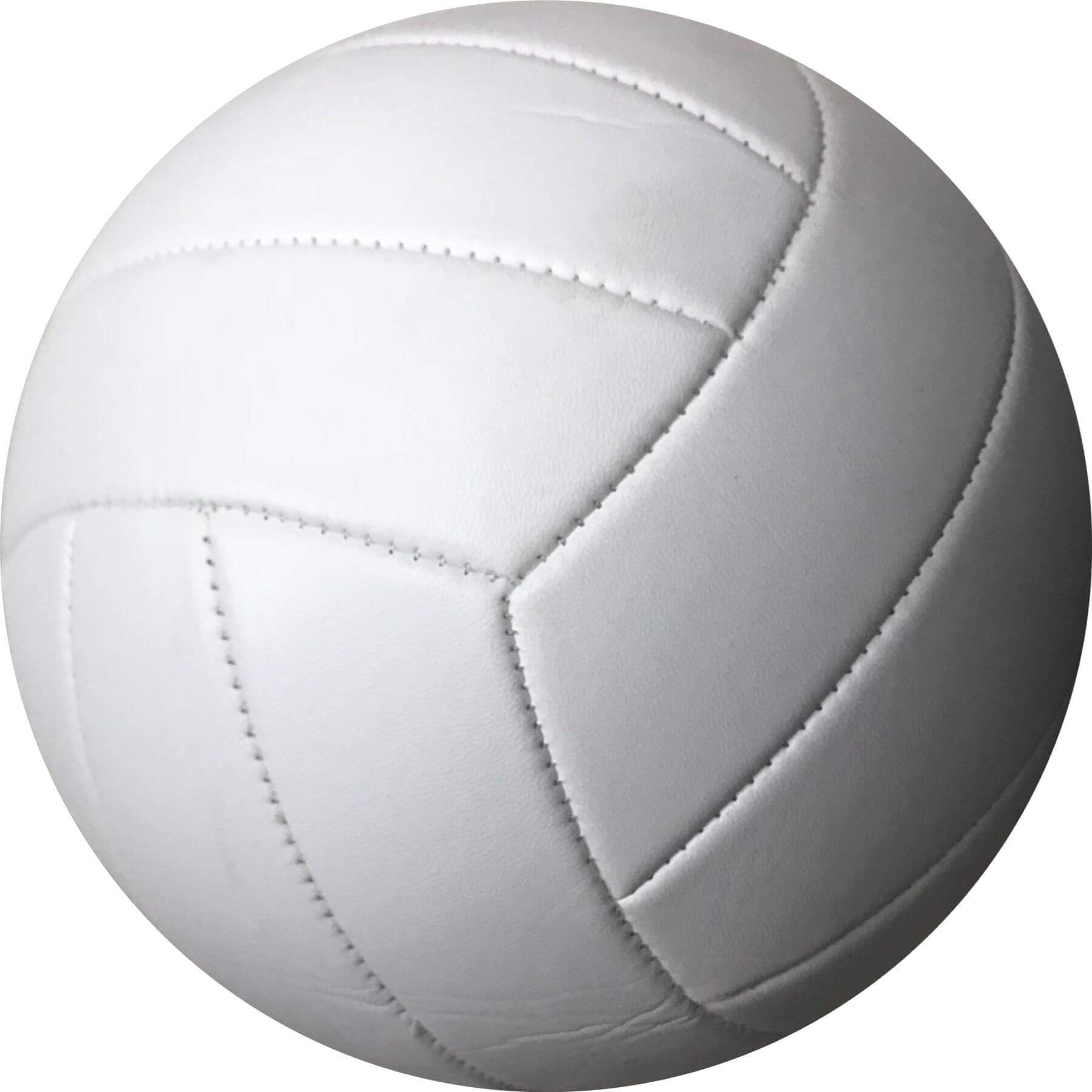 Best Volleyball Ball for Autographs & Awards - White Plain Single & 6-Pack Set - Perfect for Coaches Gifts, Team Signing, and Sports Painting
