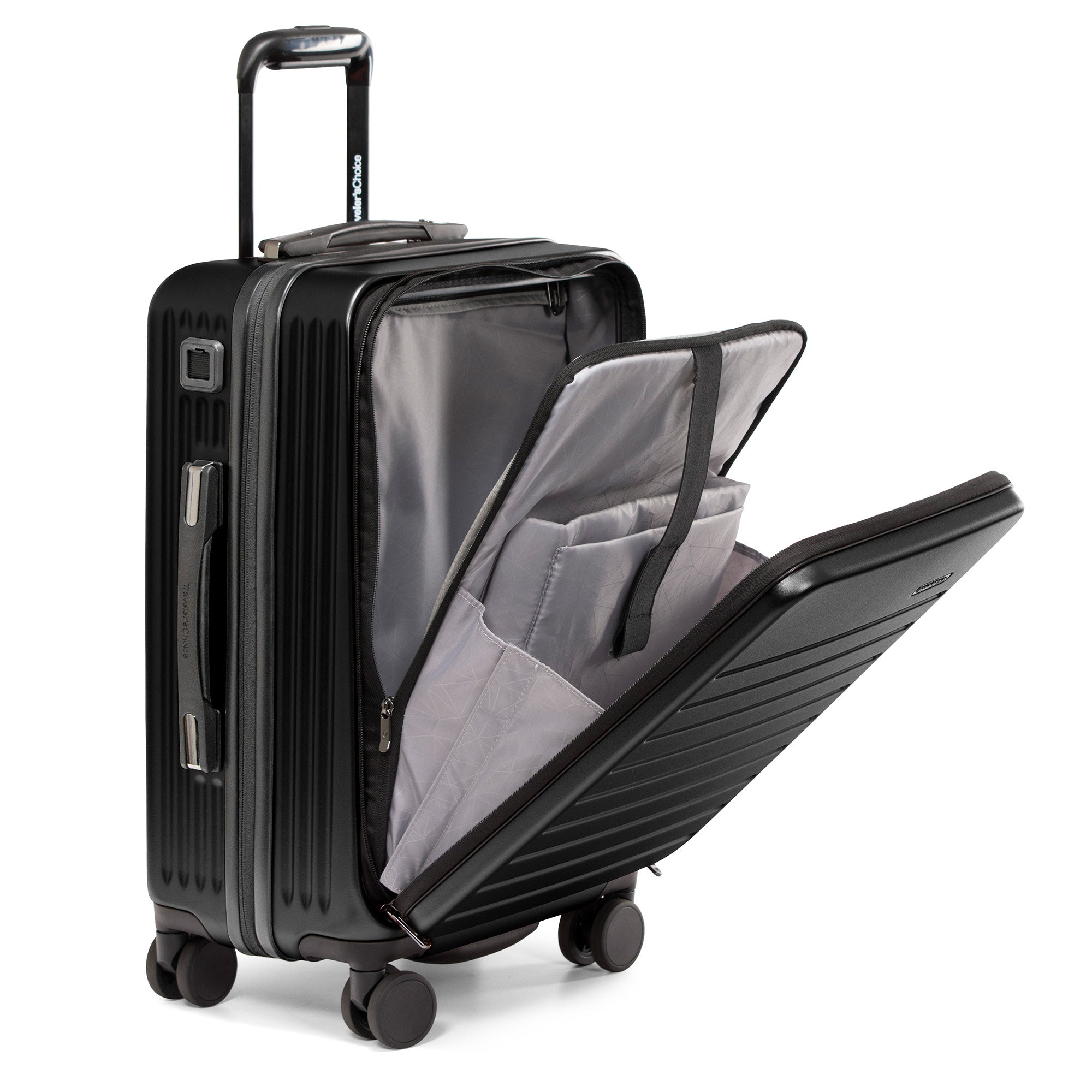 Mykel Front Pocket Carry On - Lightweight Travel Backpack with USB Charging Port for Men & Women - Perfect for Airplane, Business Trips & Commuting