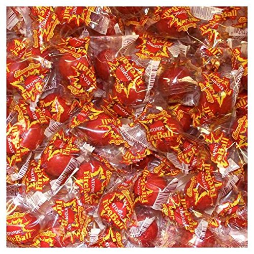 10-Pack Atomic Fire Balls Ferrara Pan Candy - Hot Cinnamon Hard Candy for Parties, Gifts & Office Treats