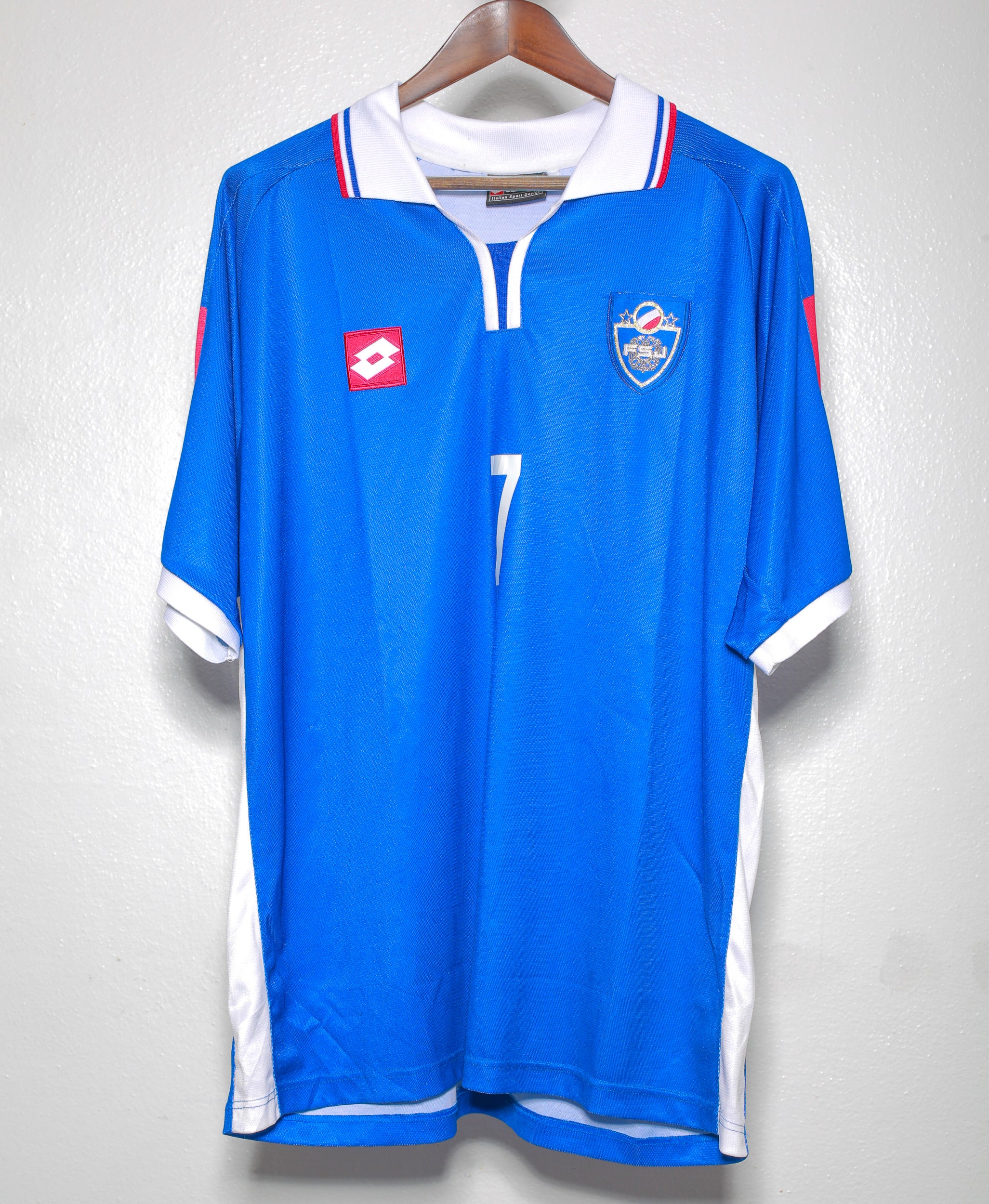 2003 Yugoslavia Euros Qualifying Home Jersey - XL Size - Vintage Soccer Shirt for Collectors & Retro Football Fans - Perfect for Matches, Cosplay & Fan Events