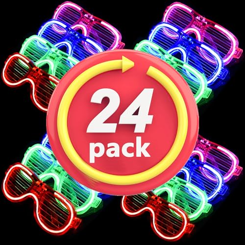 4color Light Up Sunglasses