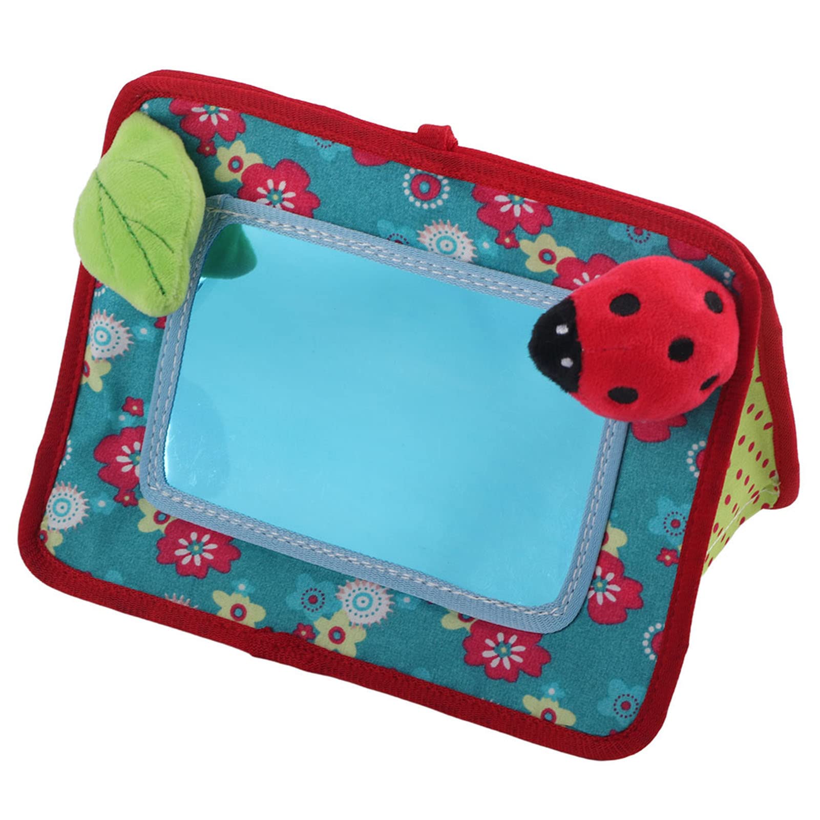 Safe Baby Crib & Floor Activity Mirror - Non-Toxic Cognitive Development Toy for Infants | Stroller Hanging & Nursery Decor | Perfect for Tummy Time & Sensory Play
