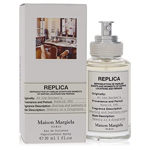 Barber Shop Replica Cologne for Men - 1 oz Eau de Toilette Spray | Fresh Barbershop Scent for Dating, Work & Everyday Use | Long-Lasting Masculine Fragrance