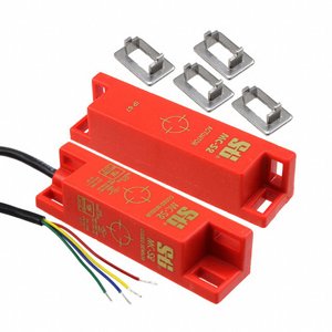 Omron 445310250 Safety Interlock Switch - 230V AC/24V DC, 100mA, 2NC-1NO Contacts - Industrial Machine Safety Device for Automation & Equipment Protection