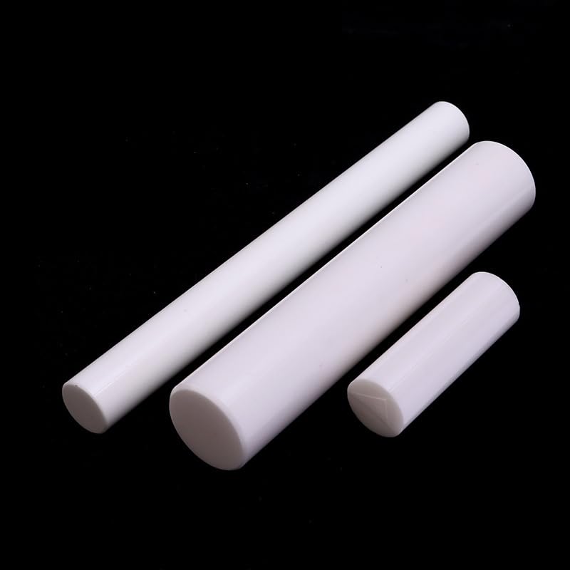 WEAREONE 99% Alumina Ceramic Rods - High Temperature Insulation Rods (2mm-18mm Diameter, 100mm/360mm Length) - Machinable Ceramic Bars for Electrical Insulation, Kiln Furniture & Laboratory Equipment (8mm x 100mm)