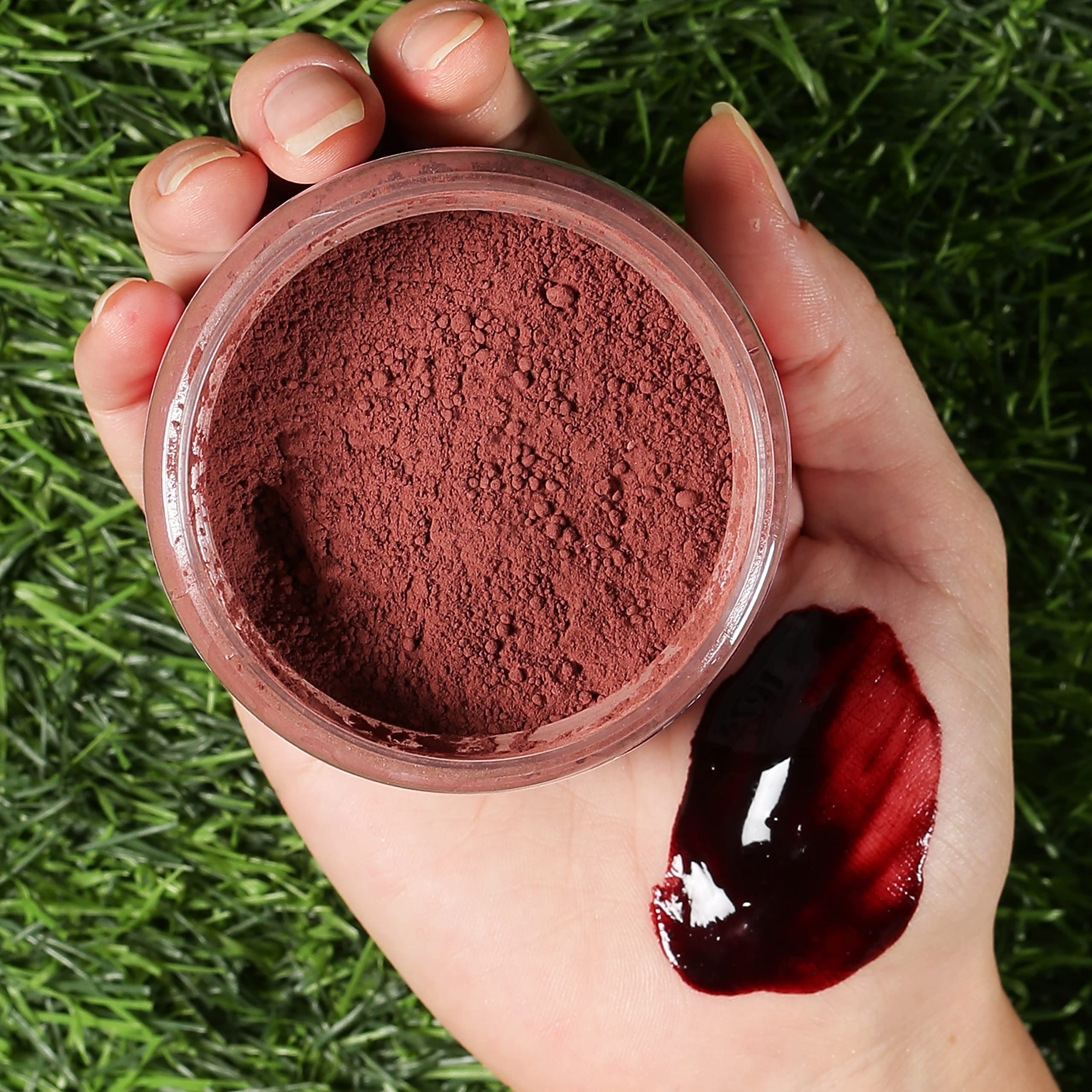 100% Organic Hibiscus Flower Powder for Skin & Hair Care - Pure & Natural Face Cleanser & Hair Treatment for Men & Women (100g) - Perfect for DIY Beauty Masks, Scrubs & Natural Hair Growth Solutions