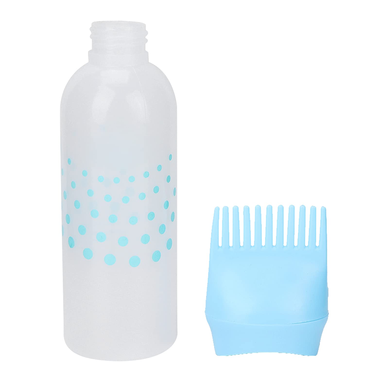 Professional Hair Color Applicator Bottle - Refillable Squeeze Bottle with Tooth Comb Cover for Hair Dye, Shampoo & Conditioner | Perfect for Salon Styling & At-Home Hair Care