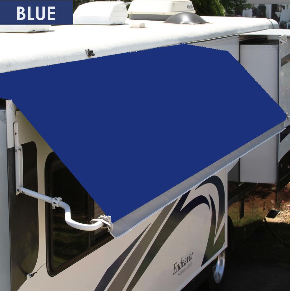 Carefree Of Colorado Omega Vinyl with Valance Replacement Fabric - Durable RV Awning Replacement for Outdoor Patio & Camping Use