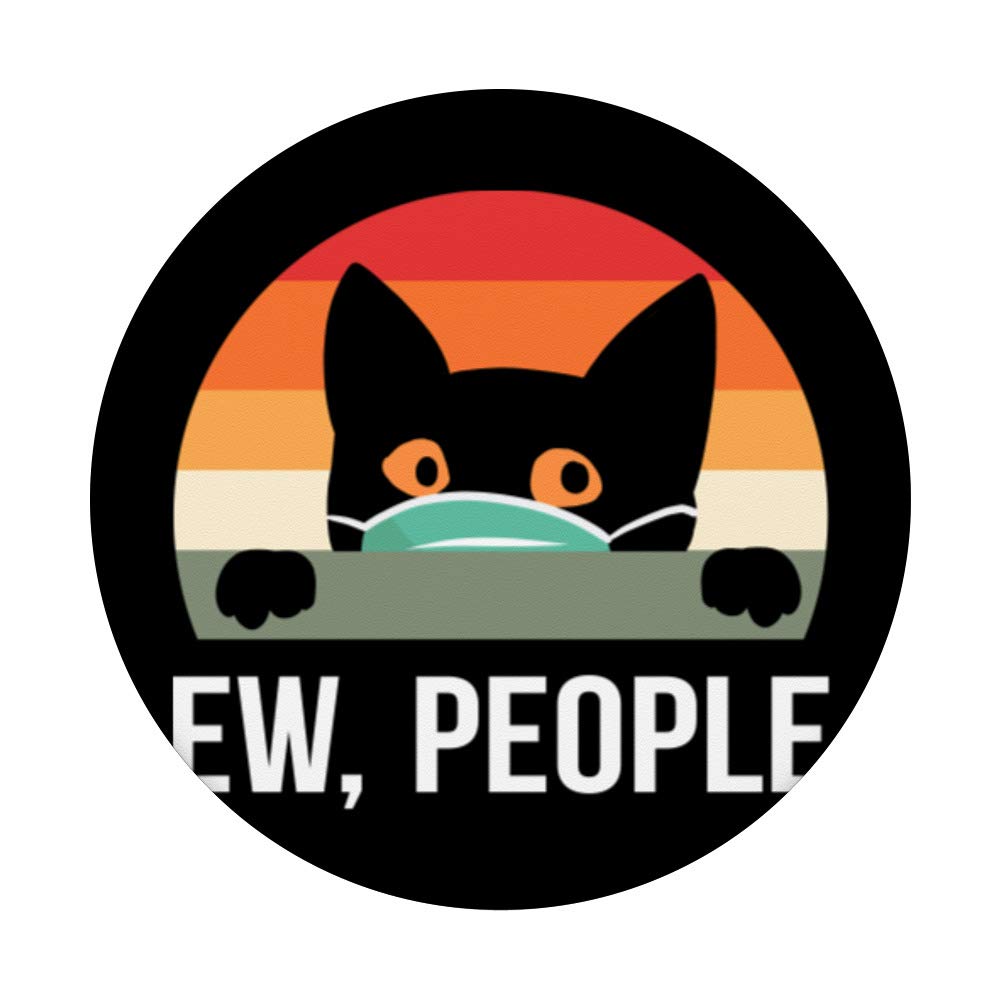 Cat Owner PopSockets Swappable PopGrip - Cute Cat Phone Grip Stand for iPhone & Android - Perfect for Pet Lovers, Selfies, and Secure Phone Handling