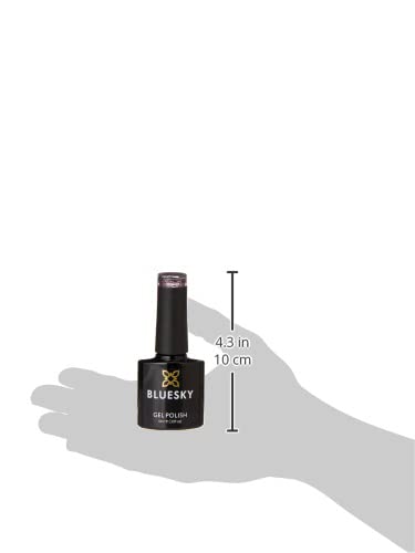 Bluesky Gel Nail Polish - Pour Me One Blz39 Glitter Nail Lacquer, 10ml UV LED Lamp Required, Long Lasting & Chip Resistant Nail Art Gel - Perfect for Salon, Home Manicures & Special Occasions