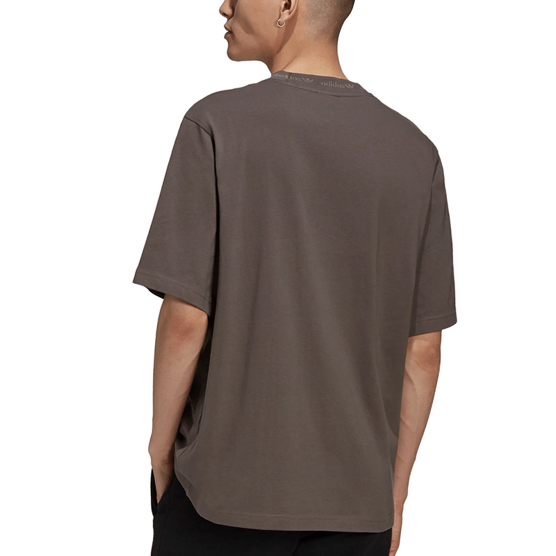 HB8045 RIB DETAIL Men's T-Shirt - Comfortable Cotton Crew Neck Tee for Casual Wear, Gym & Everyday Outfits