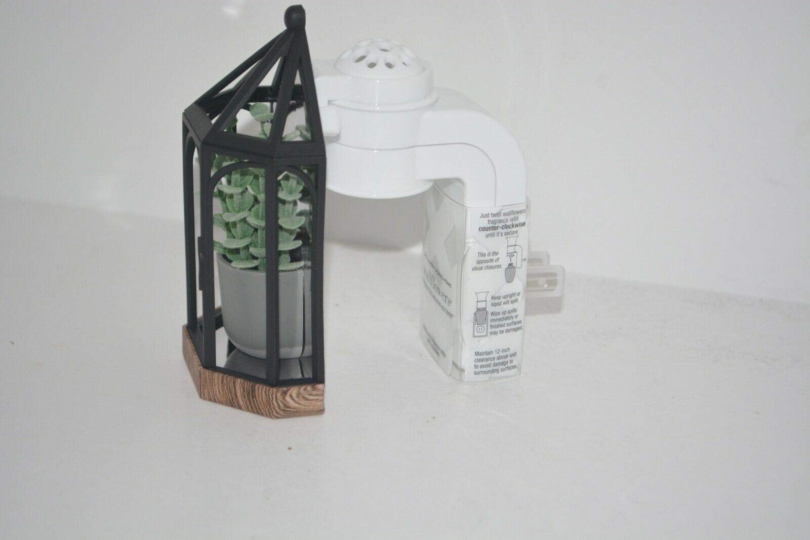 Bath & Body Works Wallflowers Succulent Terrarium Plug-in Air Freshener Diffuser - Perfect for Home, Office & Bedroom Aromatherapy