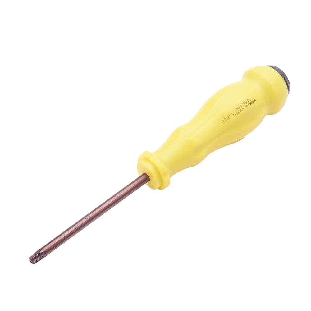 Magnetic Torx Screwdriver T25 - 75mm S2 Steel for Home Repair & DIY Crafts