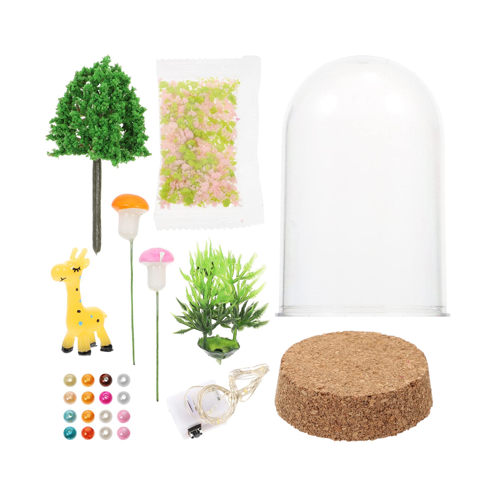 DIY Unicorn Night Light Kit - PATKAW Fairy Lantern Craft Set for Girls, Creative Arts & Crafts Project, Customizable Bedroom Nightlight (Deer Design) - Perfect for Kids' Rooms, Birthday Gifts & Sleep Aid Decor