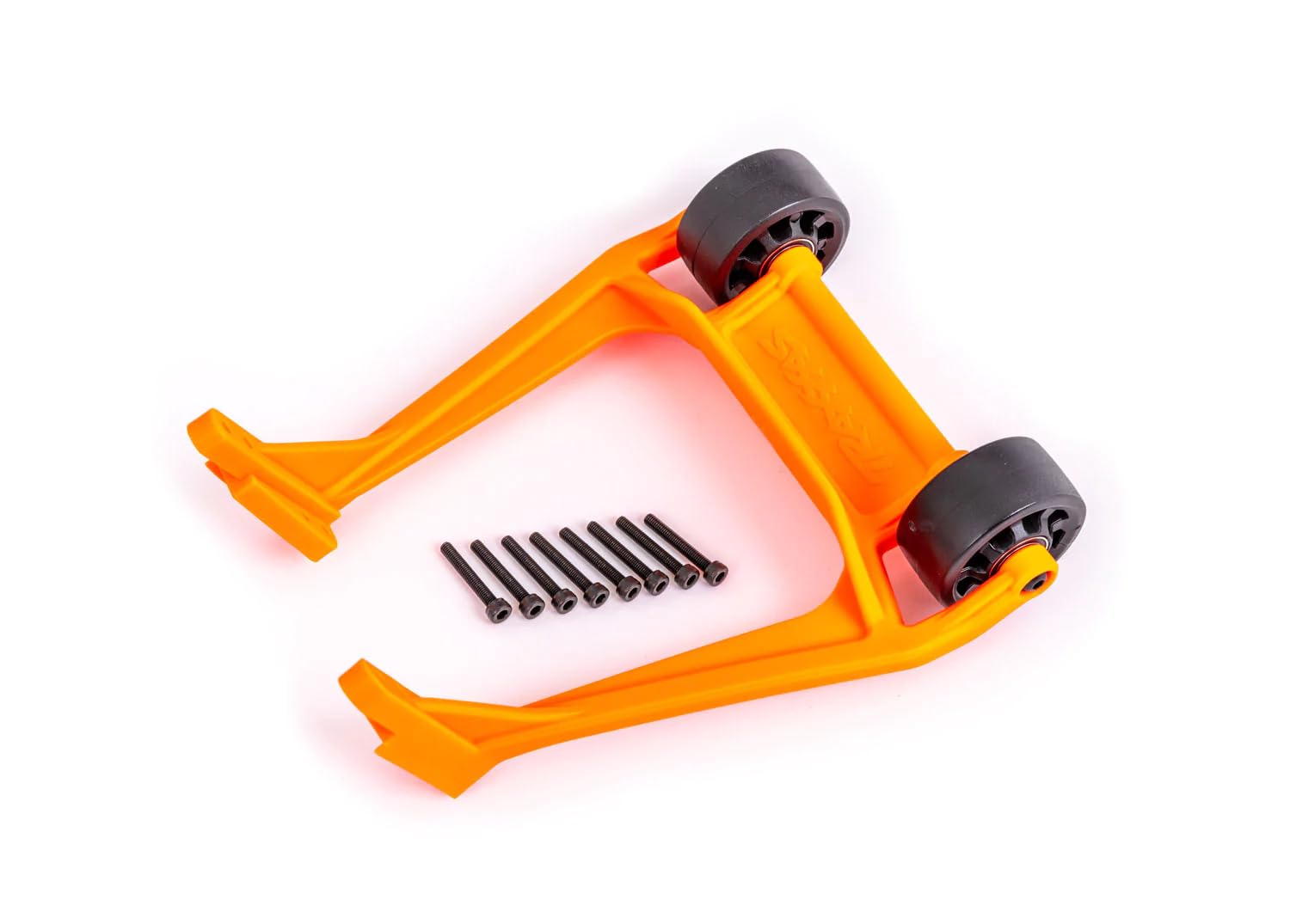 Traxxas Wheelie Bar Orange - Heavy-Duty RC Car Wheelie Bar for Traxxas Slash, Rustler & Stampede - Perfect for Off-Road Racing, Stunt Jumps & Backyard Bashing