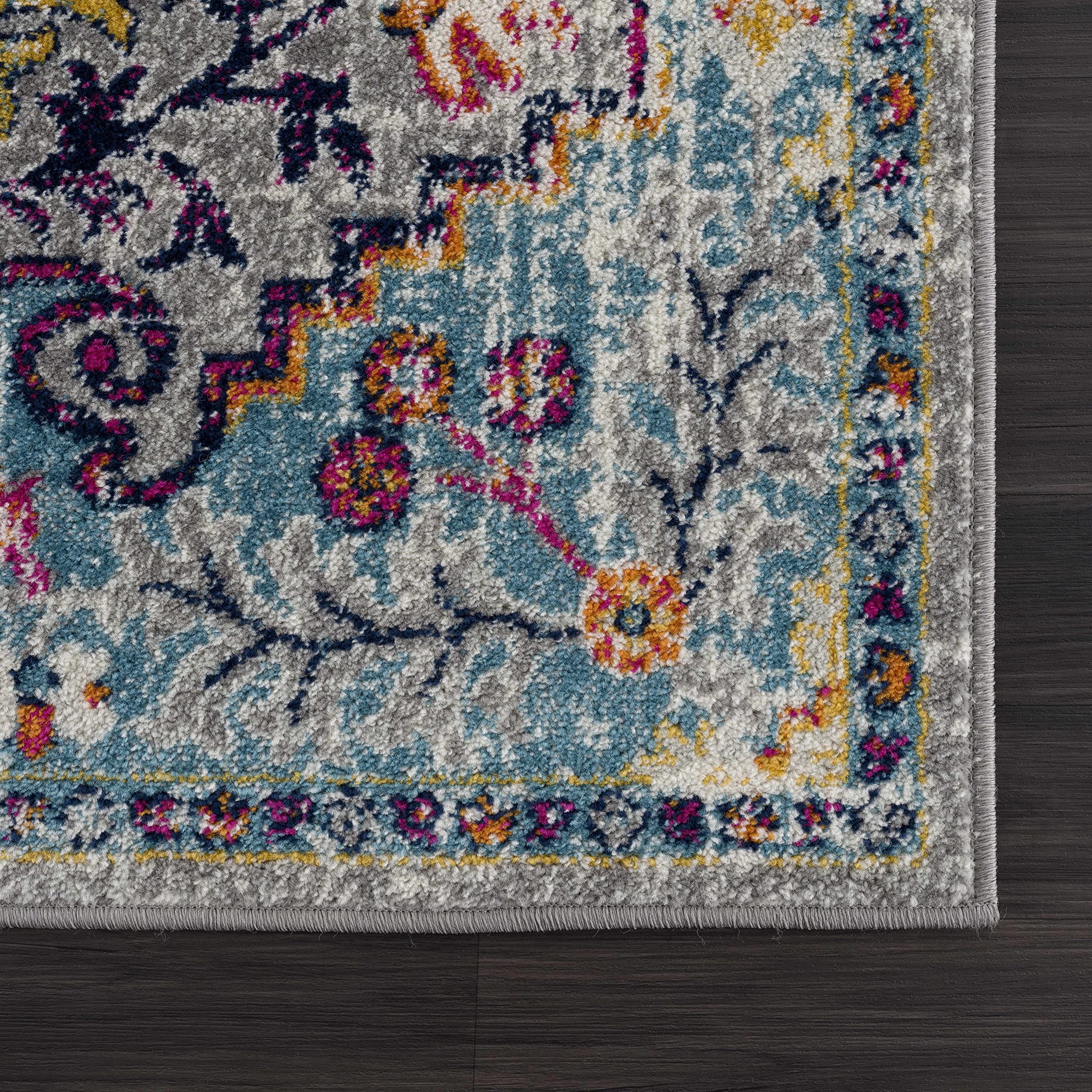 Premium Hauteloom Delanson Traditional Area Rug for Living Room & Bedroom - 9' x 12'6