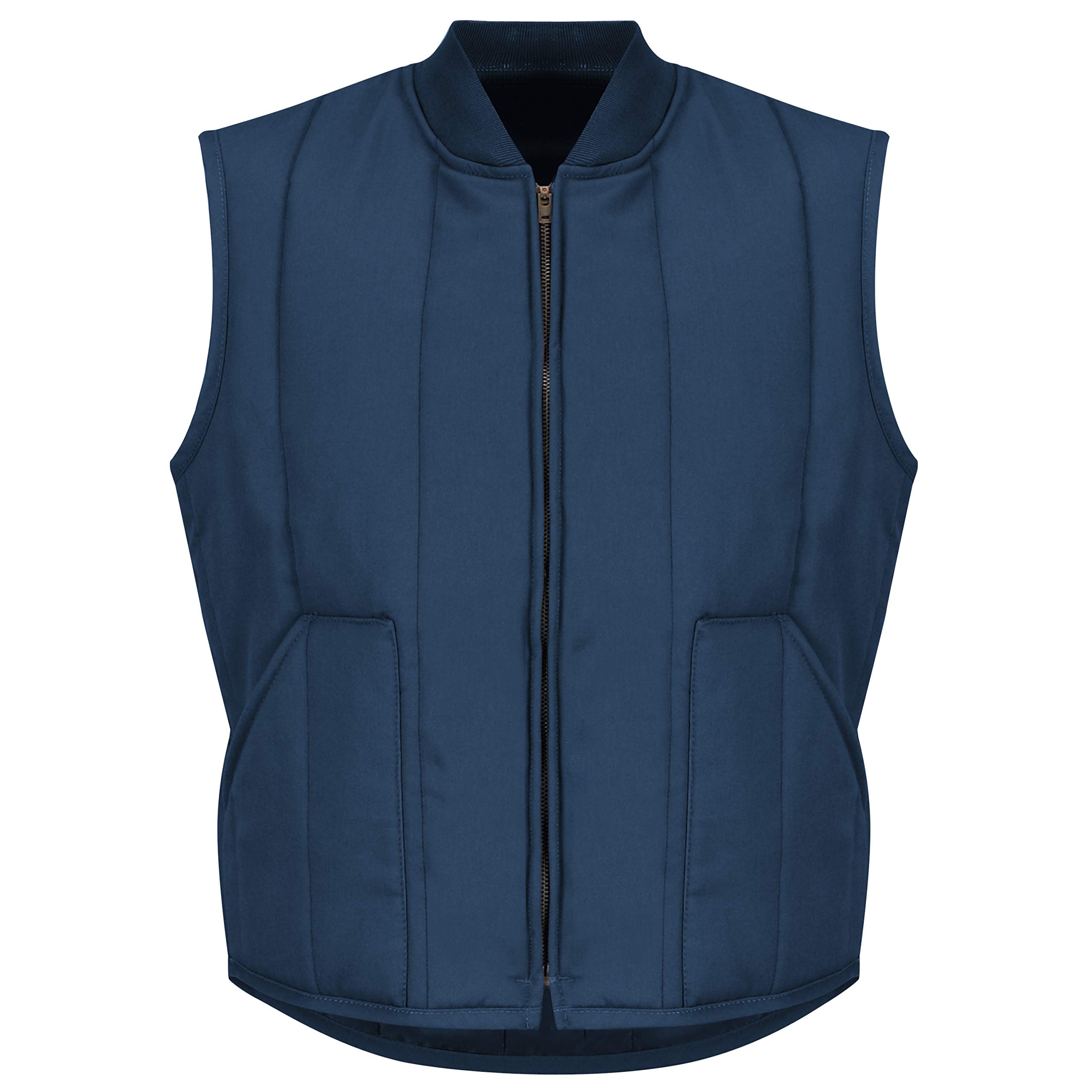 Red Kap Men's Quilted Vest - Warm Winter Work Jacket with Multiple Pockets | Durable & Comfortable for Outdoor Jobs, Construction, and Hunting | Ideal for Cold Weather Workwear