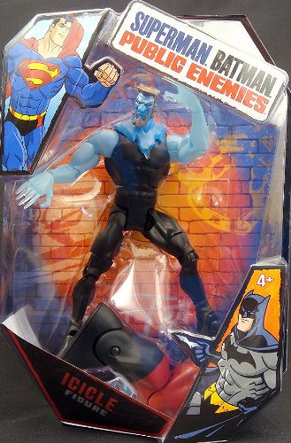 Batman Public Enemies Icicle Action Figure - 6-Inch Collectible DC Comics Supervillain Toy for Display & Play - Perfect for Fans, Collectors & Gift Giving