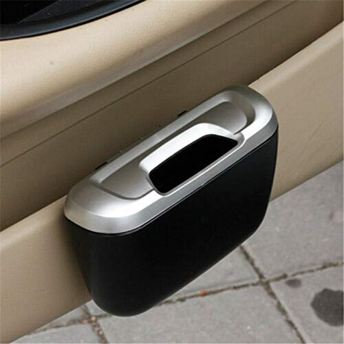 Portable Car Trash Can - Small Garbage Bin for Car, Office & Home - Ideal for Road Trips, Commuting & Workspace Organization
