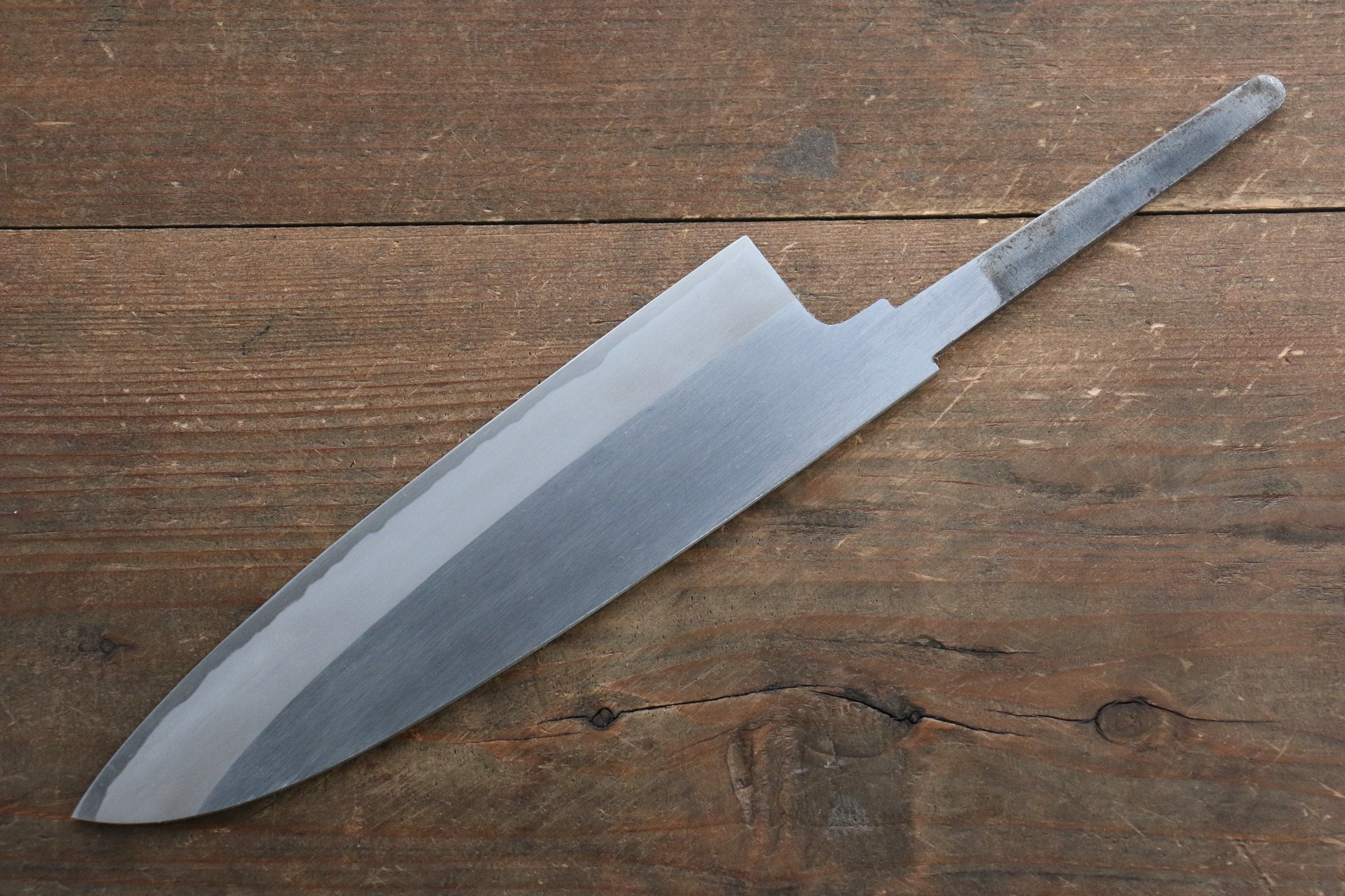Minamoto Akitada Hontanren Blue Steel No.2 Santoku Knife 180mm - Professional Japanese Kitchen Knife for Slicing, Dicing & Chopping - Perfect for Chefs & Home Cooking