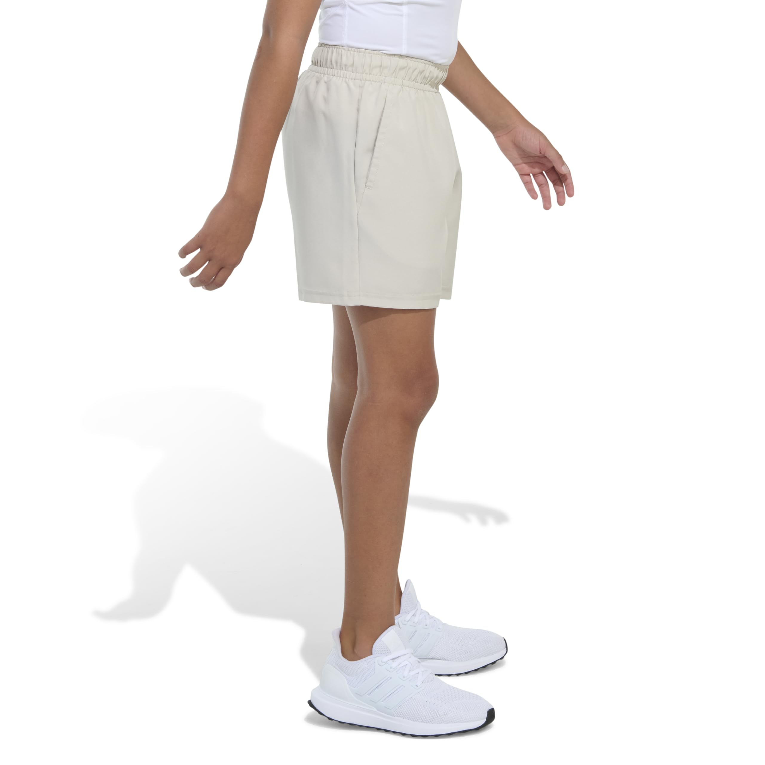 Adidas Boys' Essentials Small Logo Woven Shorts - Comfortable Athletic Shorts for Kids Sports & Casual Wear