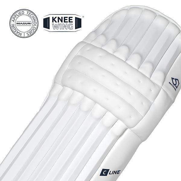 Masuri C Line Adult Cricket Batting Pads - Lightweight Protective Leg Guards for Cricket Players | Perfect for Practice, Training & Competitive Matches