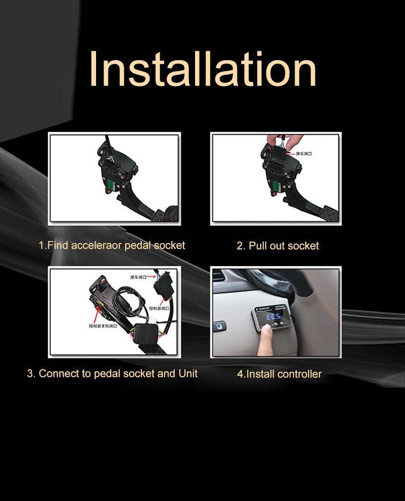 Mitsubishi Lancer Electronic Throttle Controller 2008-2019 - Racing Accelerator Booster & Tuning Accessory for Improved Performance - Perfect for Street Racing, Track Days & Performance Upgrades