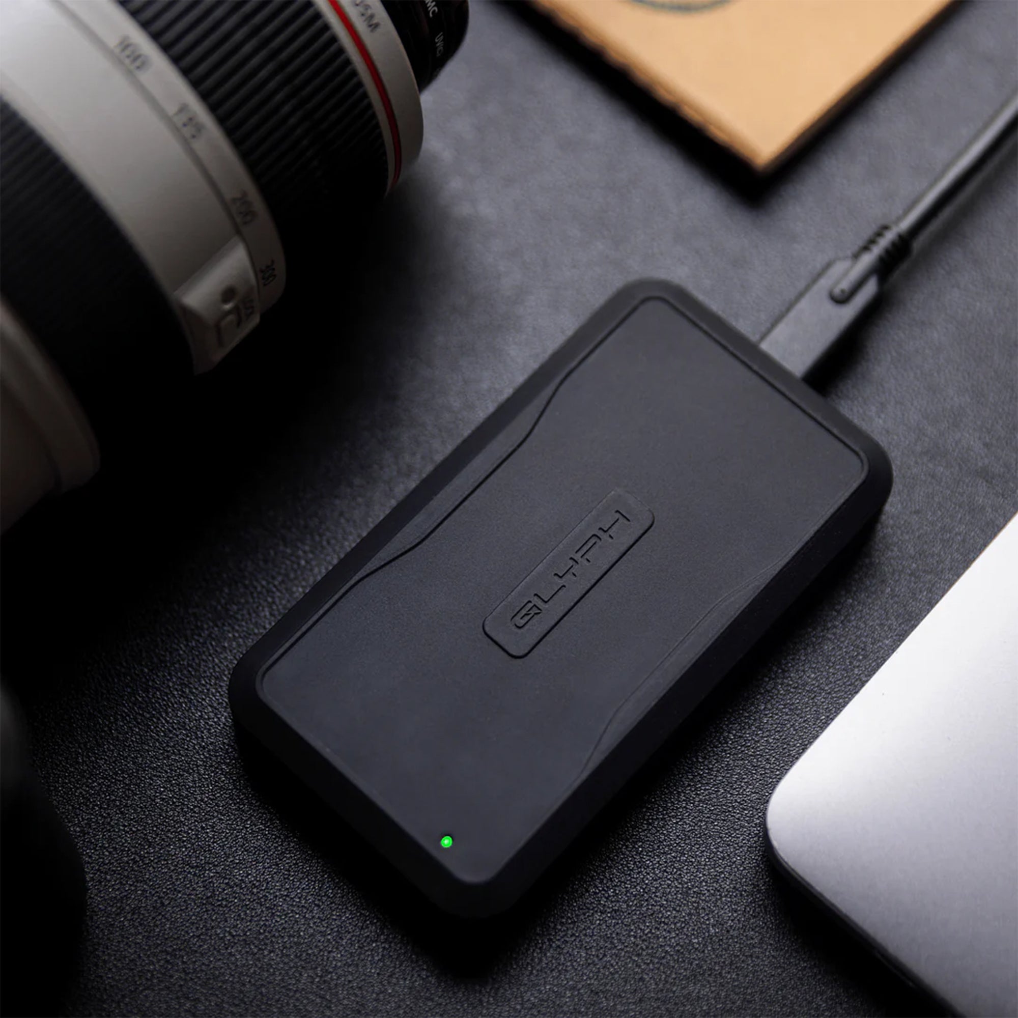 Glyph Technologies 8TB Atom PRO Portable Thunderbolt 3 NVMe SSD V2 - Ultra Fast External Storage for Mac & PC - Perfect for 4K Video Editing, Gaming & Professional Workflows