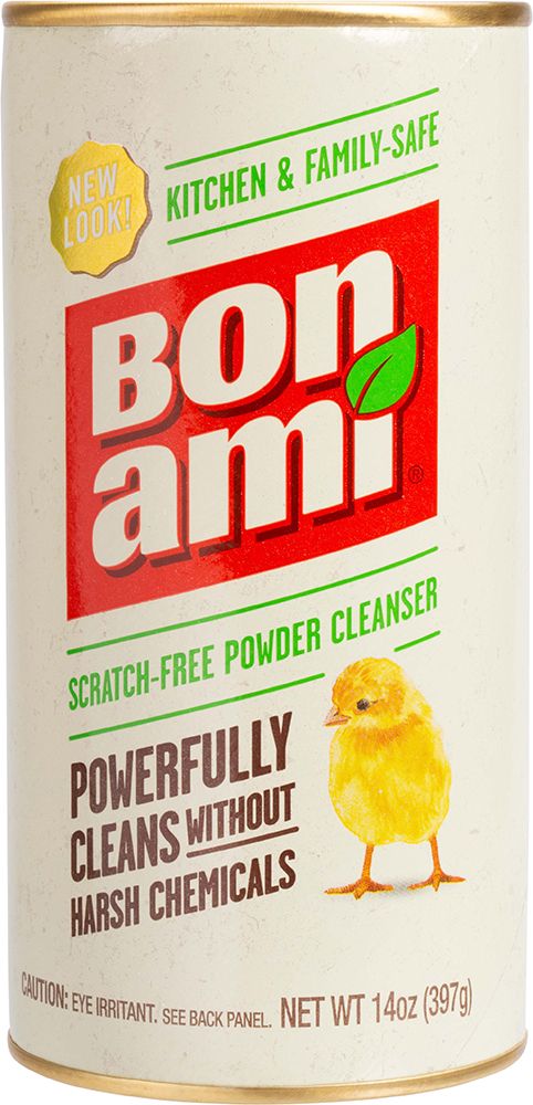 Bon Ami Natural Powder Cleanser 400g - Eco-Friendly Home Cleaning for Kitchen, Bathroom & Surfaces | Safe & Effective Cleaning Solution