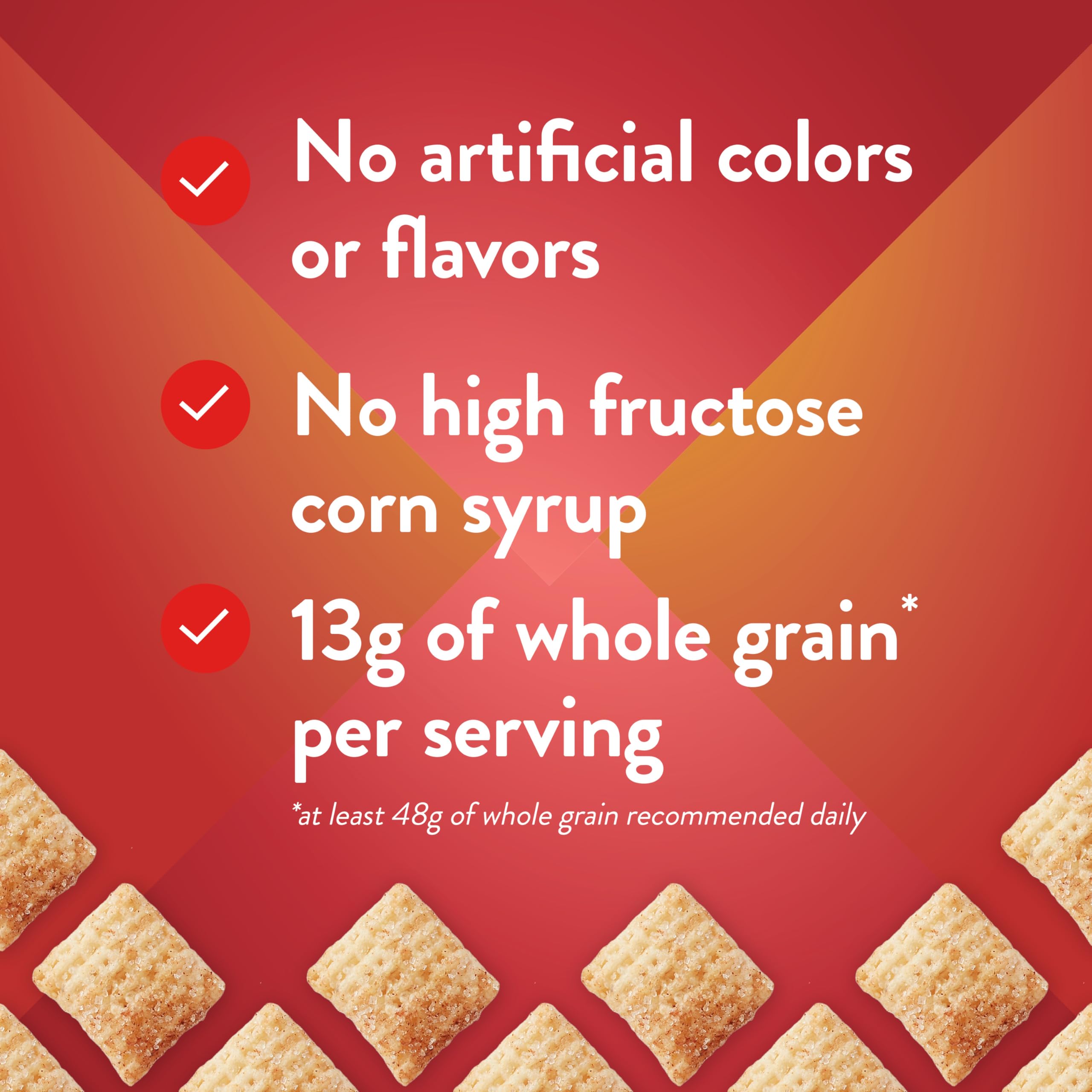 Gluten Free Cinnamon Chex Cereal - Whole Grain Breakfast Cereal, Family Size 19.2 oz - Perfect for Healthy Morning Meals & Snacks