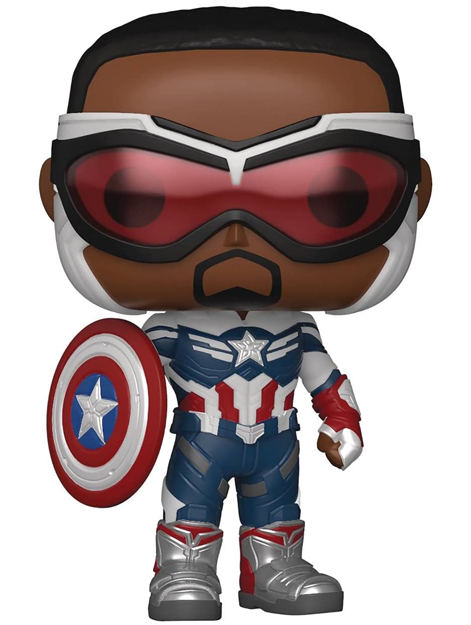 Funko Pop Marvel: Falcon & Winter Soldier - Sam Wilson as Captain America Vinyl Figure 3.75