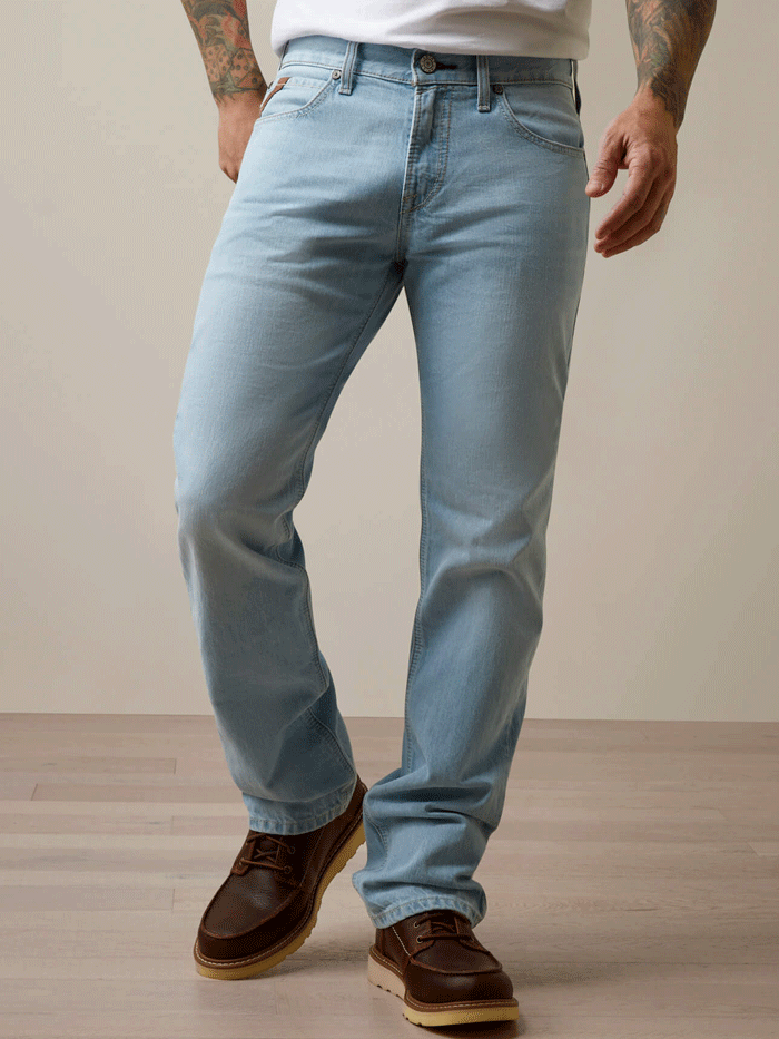 Ariat Men's M7 Slim Toro Straight Jean - Cali Ultralight Denim Pants for Work & Casual Wear | Comfortable Slim Fit for Everyday Use & Outdoor Activities
