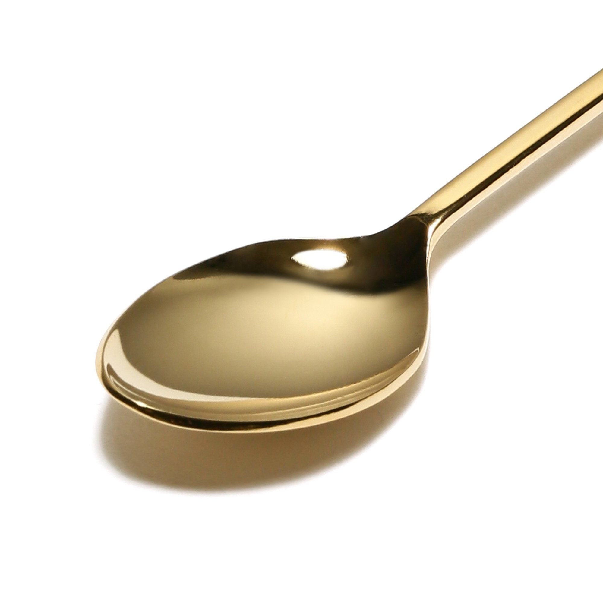 Elegant Initial Teaspoon Set - Personalized Monogrammed Silverware for Tea & Coffee - Perfect for Gifts, Bridal Showers, and Elegant Dining