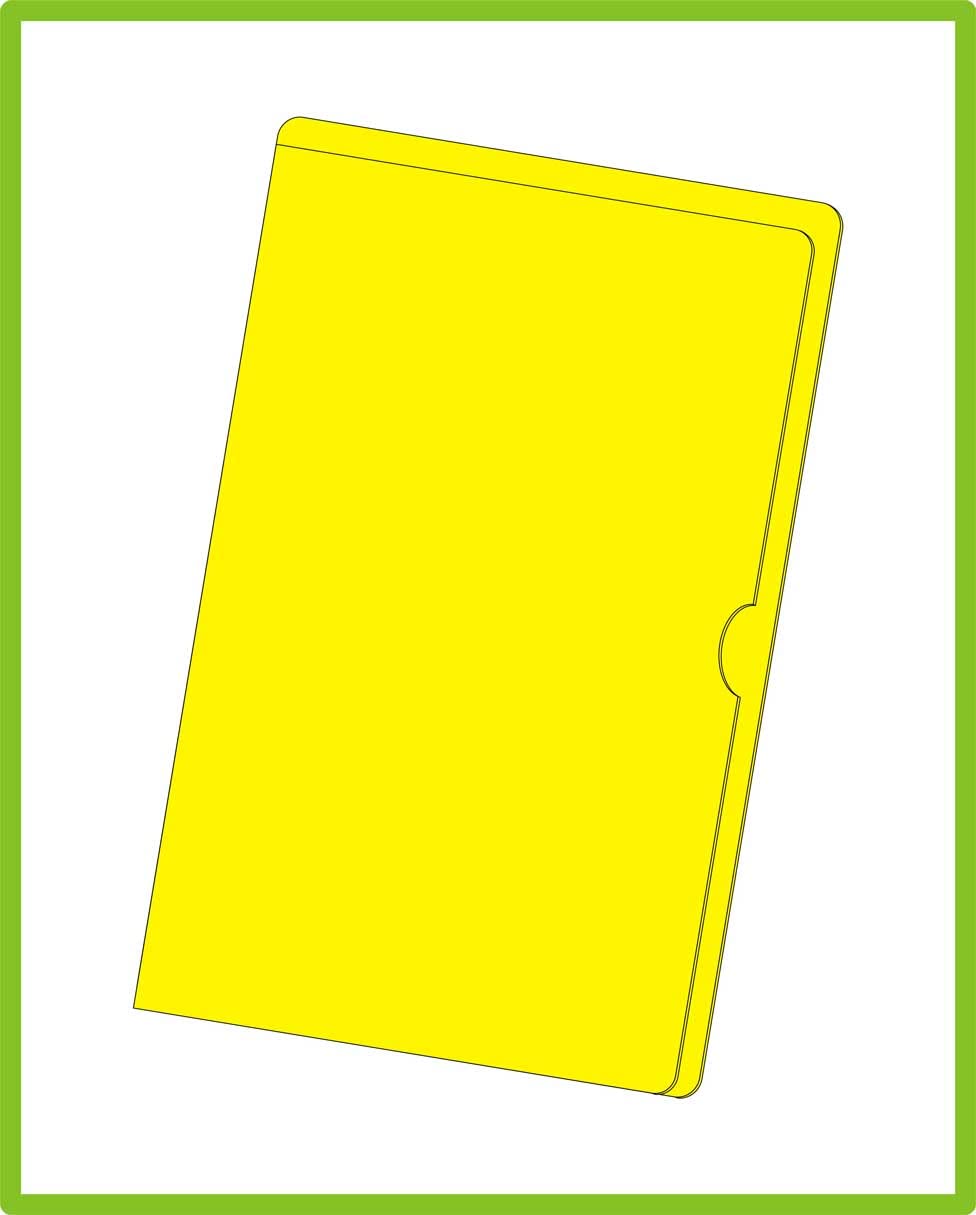 25 Pack L-Type Vinyl Plastic File Folders - Legal Size Yellow Pocket Project Folders with Clear Front | Document Organizer for Home Office, School, Medical Records & Business Filing | Perfect for Paperwork, Bills, Tax Documents & Patient Files
